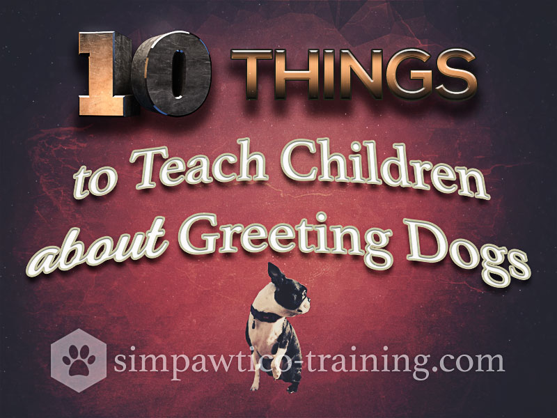 10 Things to Teach Children About Greeting Dogs.