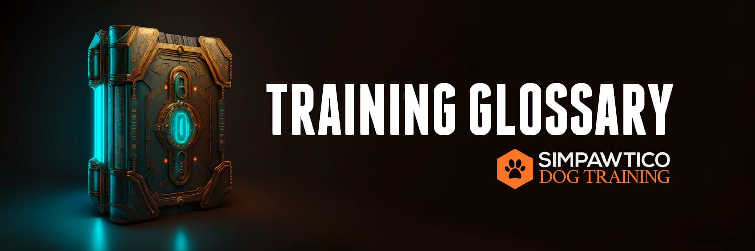 dog training glossary banner image