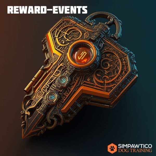 cyberpunk key graphic for the Reward-Events key